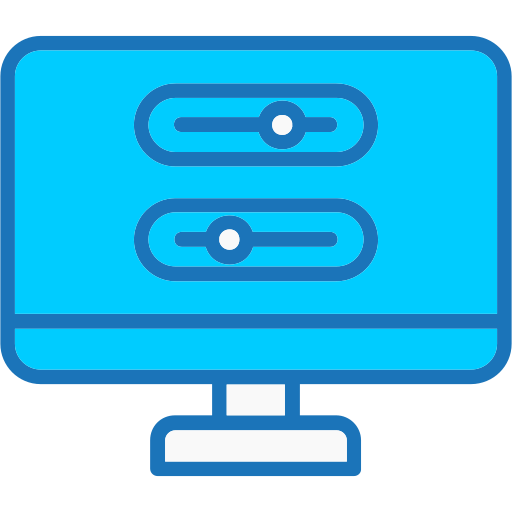 Toggle button Generic Blue icon