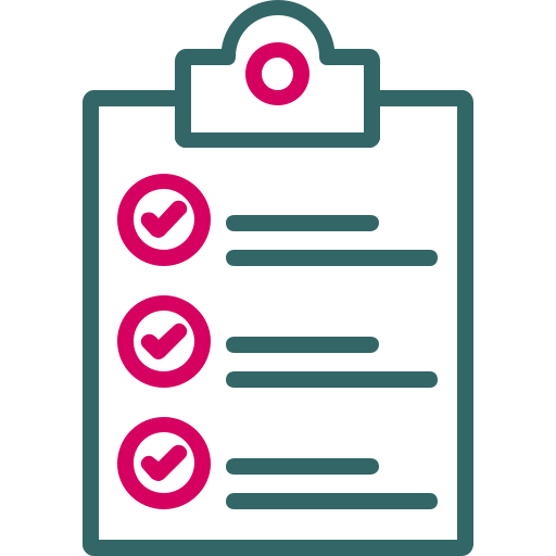 lista de controle Generic Outline Color Ícone