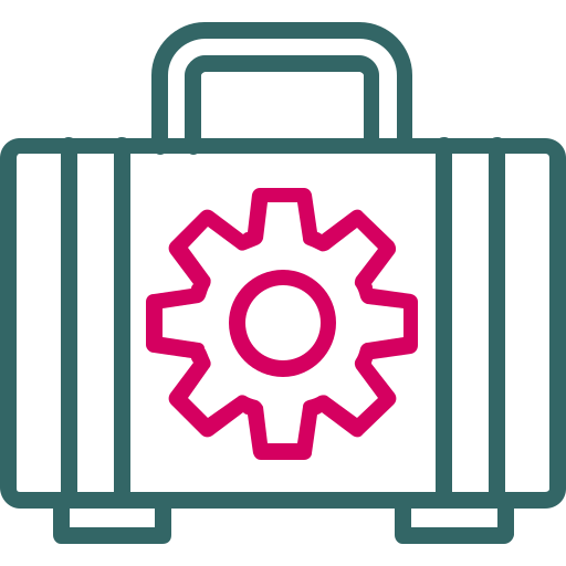 Briefcase Generic Outline Color icon