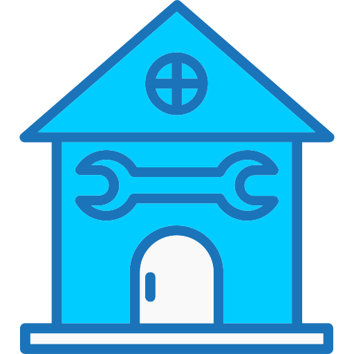 집 수리 Generic Blue icon