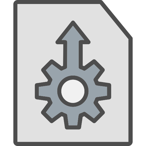 Configuration Generic Outline Color icon