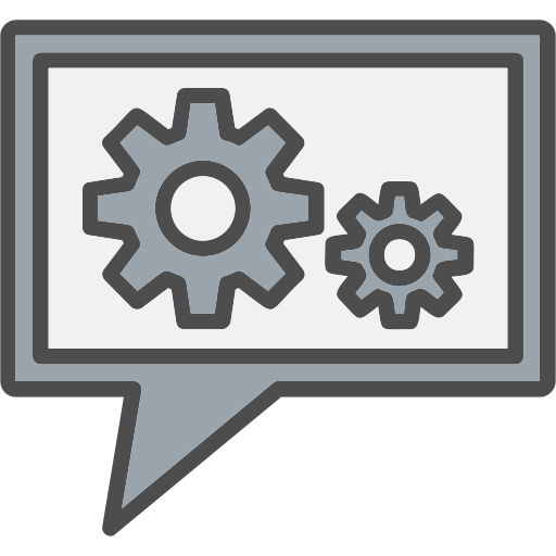 Chat Generic Outline Color icon