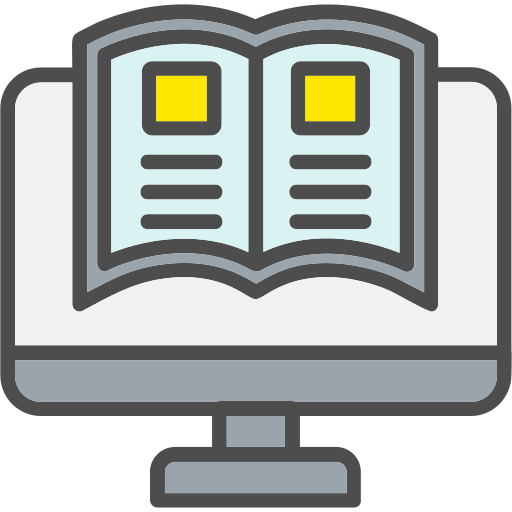 Ebook Generic Outline Color icon