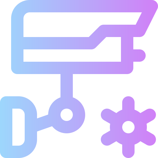 cámara de seguridad Super Basic Rounded Gradient icono