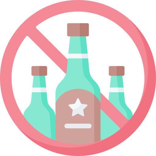 No Alcohol Special Flat icon