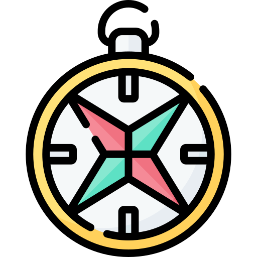 brújula Special Lineal color icono