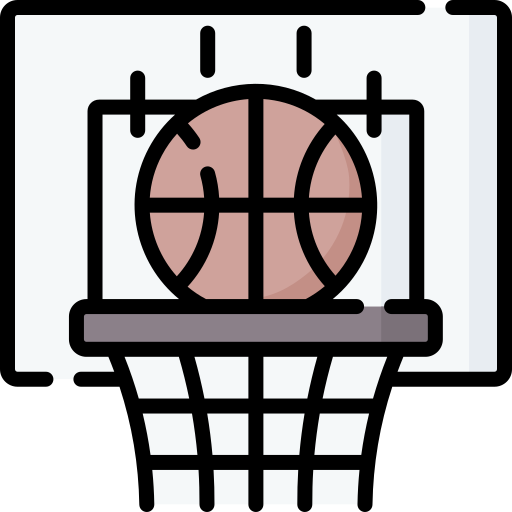 Basketball Hoop Special Lineal color icon
