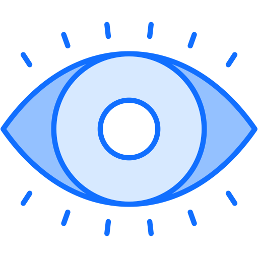 Supervision Generic Blue icon