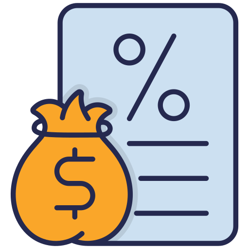 Profit and loss Generic Outline Color icon