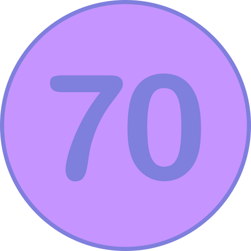setenta Generic Outline Color icono