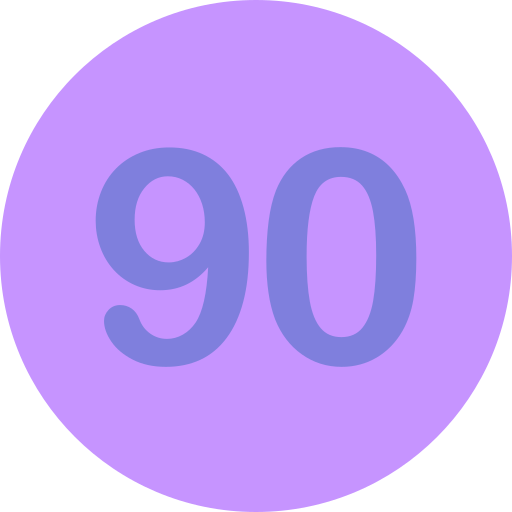 90 Generic Flat icon