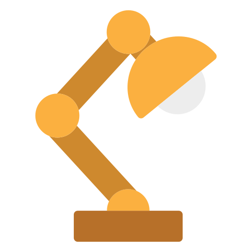 lámpara de escritorio Generic Flat icono