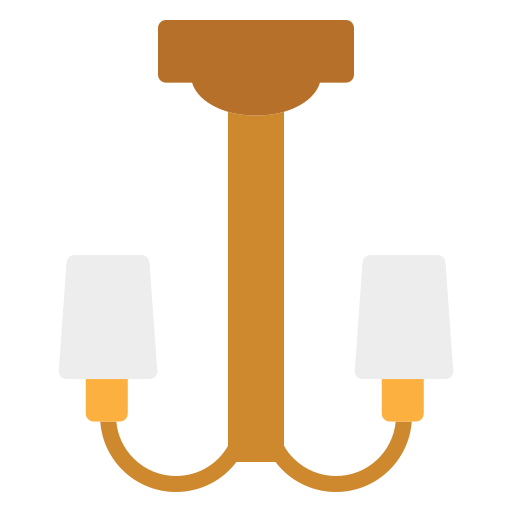 lámpara de techo Generic Flat icono