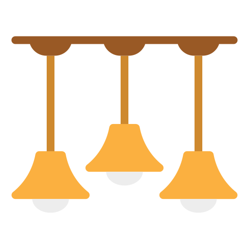 lámpara de techo Generic Flat icono