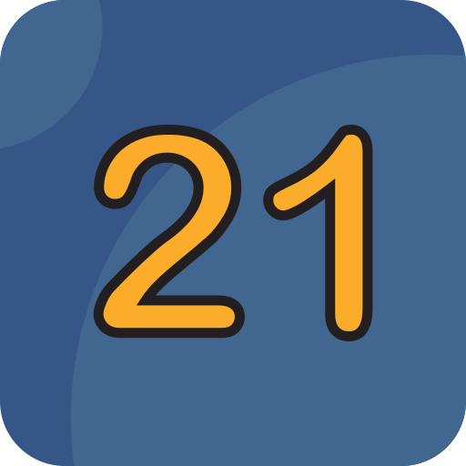 nummer 21 Generic Outline Color icon