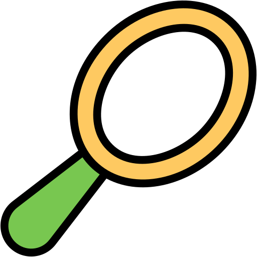 Hand Mirror Generic Outline Color icon
