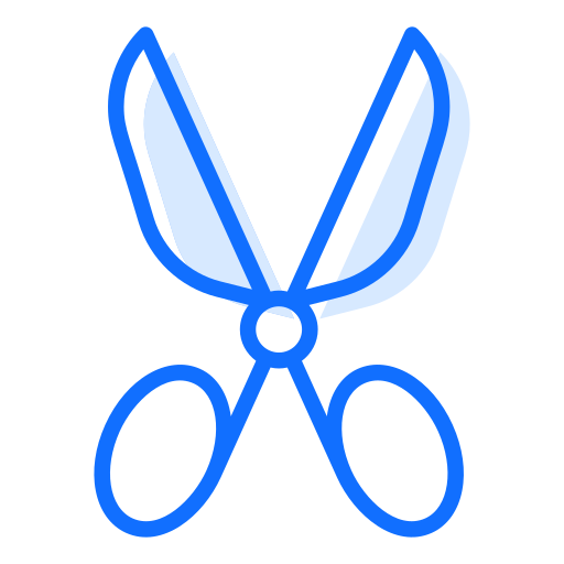 schere Generic Blue icon