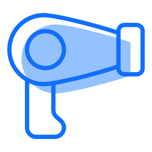 Hair dryer Generic Blue icon