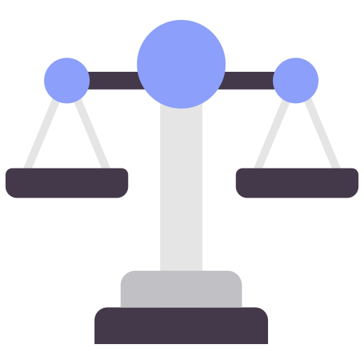 Balance scale Generic Flat icon