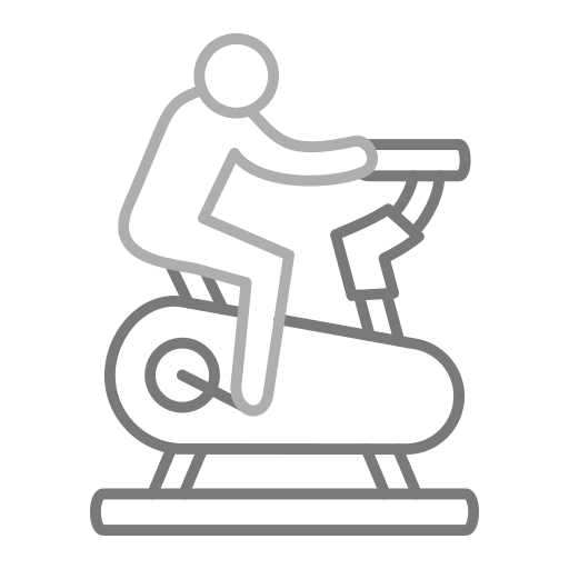 Стационарный велосипед Generic Grey иконка