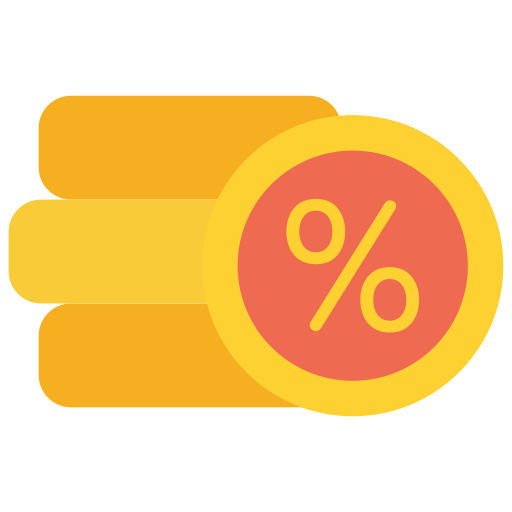 porcentaje Generic Flat icono