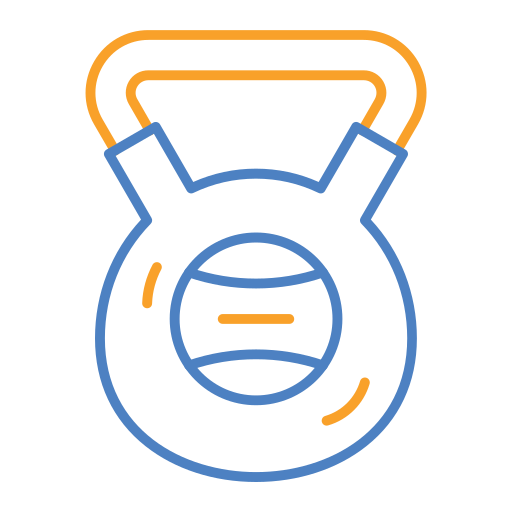 kettlebell Generic Outline Color Ícone