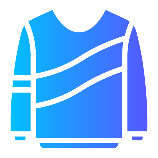 suéter Generic Flat Gradient icono