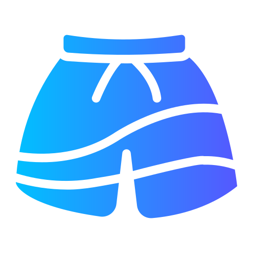 Swim shorts Generic Flat Gradient icon