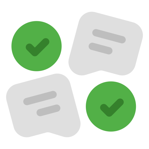 Checkmarks Generic Flat icon