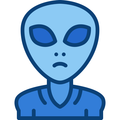 alieno Generic Blue icona