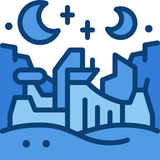 風景 Generic Blue icon