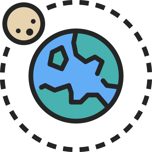 orbita Generic Outline Color icono