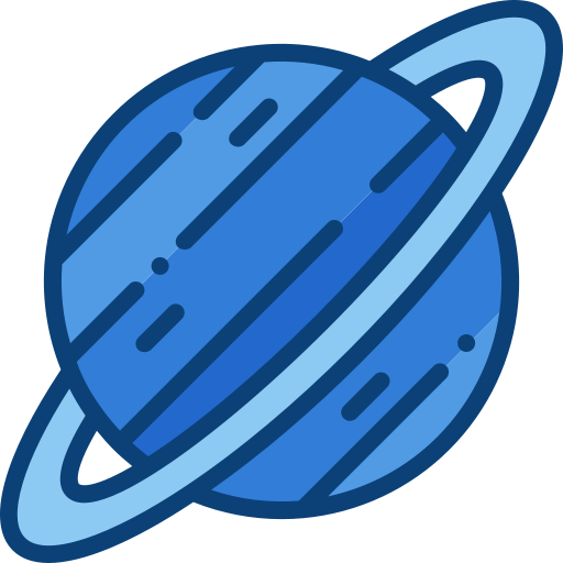 토성 Generic Blue icon