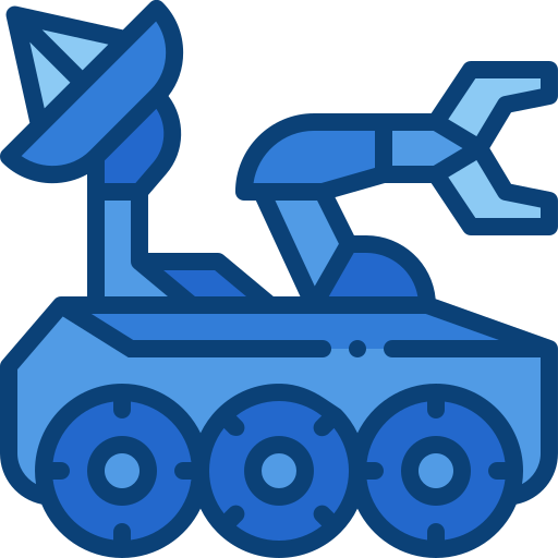 raumfahrzeug Generic Blue icon