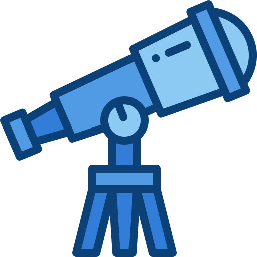 망원경 Generic Blue icon