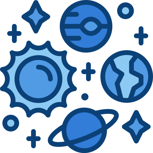 우주 Generic Blue icon