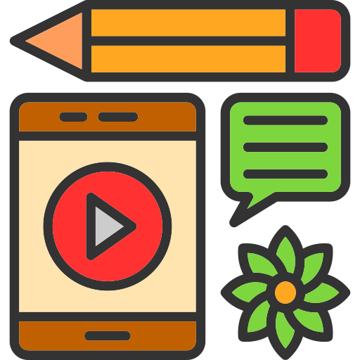 Flat lay Generic Outline Color icon