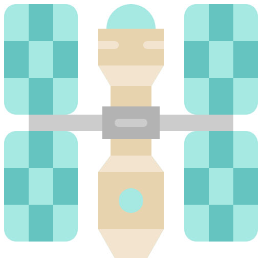 Space Station Generic Flat icon