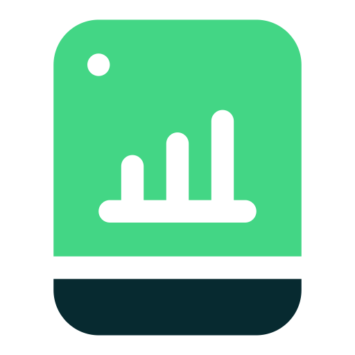 モバイル分析 Generic Flat icon