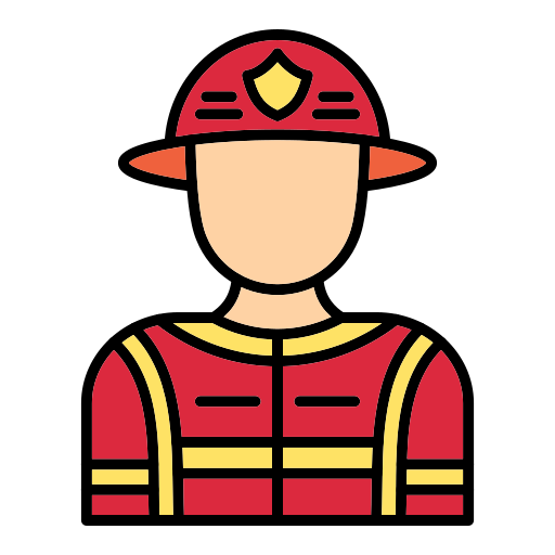 Пожарник Generic Outline Color иконка