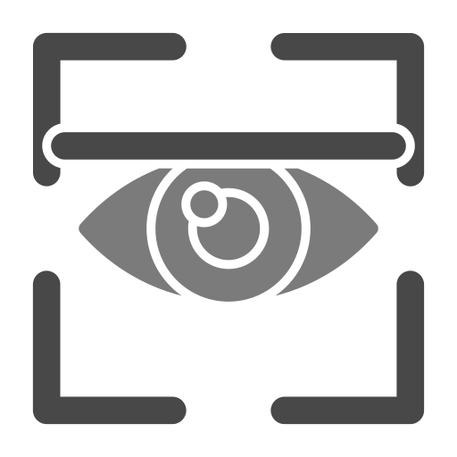 escáner de ojos Generic Grey icono