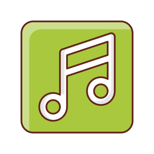 Music Generic Outline Color icon