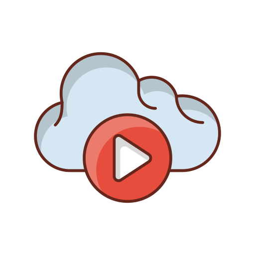 Cloud app Generic Outline Color icon