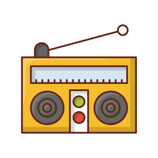 antena de radio Generic Outline Color icono