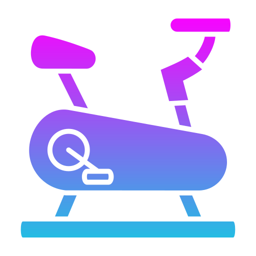 Stationary Bike Generic Flat Gradient icon