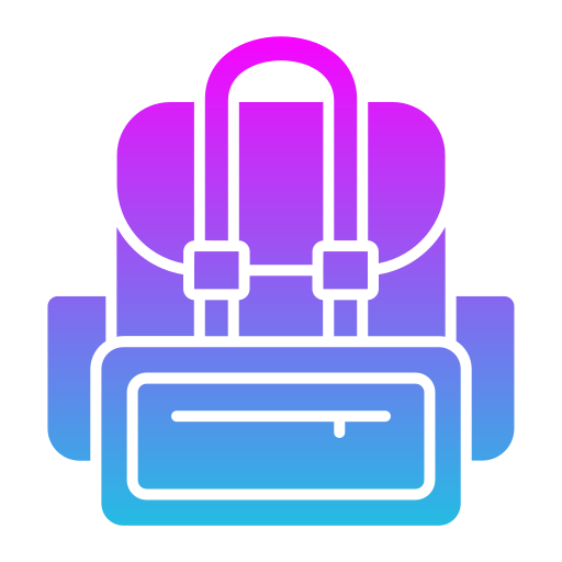 Backpack Generic Flat Gradient icon