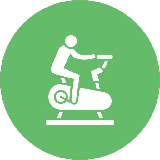 bicicleta estacionaria Generic Mixed icono