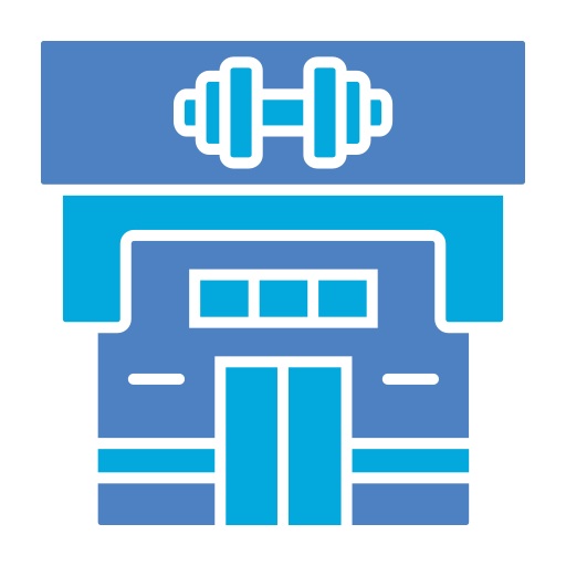 Спортзал Generic Blue иконка