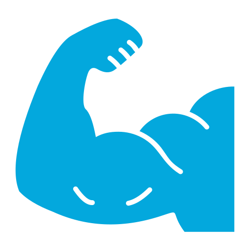 bíceps Generic Blue icono