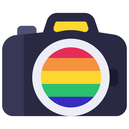 Camera Juicy Fish Flat icon